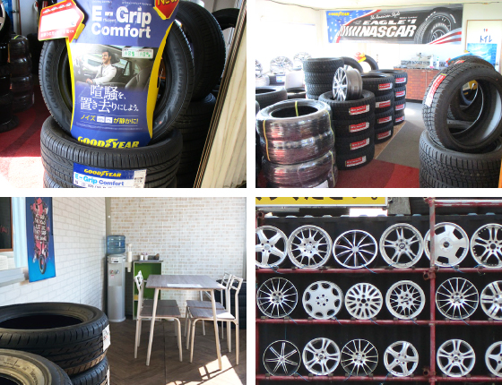 ミシュランの新品タイヤも取り扱い！